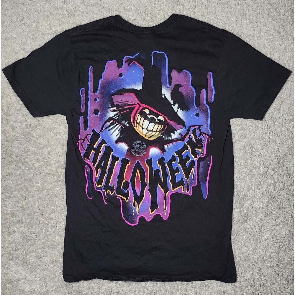 Eskimo Joe’s Halloween Black Slim Fit Graphic T-Shirt Size Small Unisex